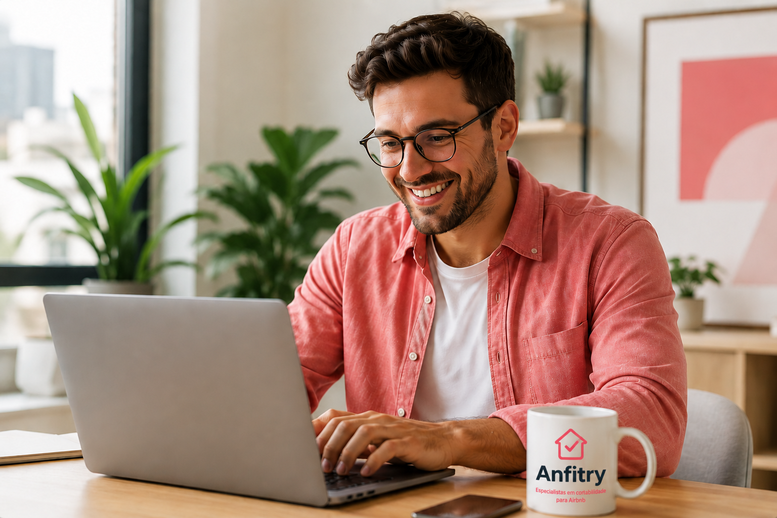 Especialista da Anfitry atendendo anfitriões de Airbnb